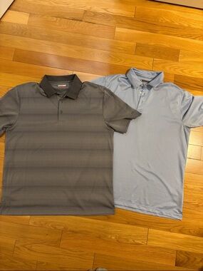 Set of two men’s golf polos